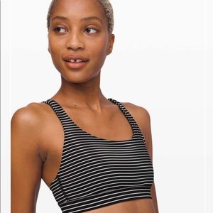 Lululemon energy bra mod stripe